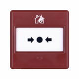 EATON - PRZYCISK P-POŻ OBUDOWA NATYNKOWA 1 STYK PRZEMIENNY IP24 CZERWONY SAFETY - 4930010FUL-0048XC