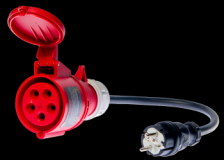 SONEL - ADAPTER GNIAZD TRÓJFAZOWYCH 32A - WAADAPAT32P
