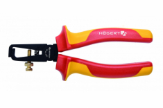 HOGERT - SZCZYPCE DO ŚCIĄGANIA IZOLACJI 160 MM IZOLOWANE 1000V - HT1P931