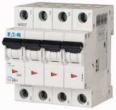 EATON - Wyłącznik nadprądowy 6kA PL6-D4/4. - 166550