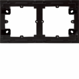 HAGER - ADAPTER NATYNKOWY 2-KROTNY, CZARNY, LUMINA INTENSE - WL5823