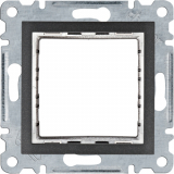 HAGER - Zestaw montażowy do modułów 45 x 45 mm systo, czarny, lumina. - WL2513