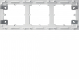 HAGER - lumina intense Adapter natynkowy 3-krotny, biały - WL5830