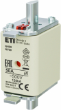 ETI - WKŁADKA TOPIKOWA NH - ZWŁOCZNA / KOMBI NH00 GG 50A/500V - 004182211