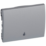 LEGRAND - KLAWISZ POJEDYNCZY Z SYMBOLEM LAMPY METALIC SISTENA LIFE - 771344