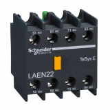 SCHNEIDER ELECTRIC - STYKI POMOCNICZE DO LC1E  2NO 2NC - LAEN22