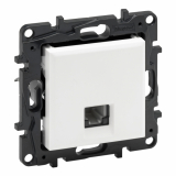 LEGRAND - GNIAZDO TELEFONICZNE RJ11 ALUMINIUM NILOE STEP - 863355
