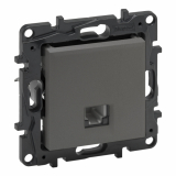 LEGRAND - GNIAZDO TELEFONICZNE RJ11 STALOWY NILOE STEP - 863455