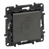 LEGRAND - ŁĄCZNIK STEROWANIA ROLETAMI 3-POZYCYJNY GÓRA-STOP-DÓŁ 6 AX STALOWY NILOE STEP - 863444