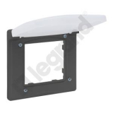LEGRAND - RAMKA POJEDYNCZA IP44 STALOWY NILOE STEP - 863496