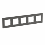 LEGRAND - RAMKA PIĘCIOKROTNA STALOWY NILOE STEP - 863495