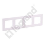 LEGRAND - RAMKA POCZWÓRNA 4X - KOLOR PUDROWY RÓŻ NILOE STEP - 863294