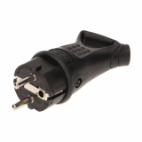 ORNO - WTYCZKA GUMOWA Z UCHWYTEM 16A 250V IP44 CZARNY - OR-AE-1369