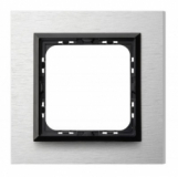 OSPEL - RAMKA POJEDYNCZA ALUMINIUM 4MM SZCZOTKOWANE ALUMINIUM SONATA - R-1RAC/62/25