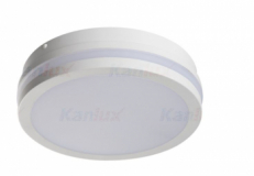 KANLUX - PLAFONIERA LED IP54 18W 1550lm 4000K Z MIKROFALOWYM CZUJNIKIEM RUCHU BIAŁY BENO NW-O-SE W - 32944