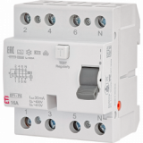 ETI - WYŁĄCZNIK RÓŻNICOWOPRĄDOWY - 6 KA EFI6-P4 AC 25/0.03 - 002061651