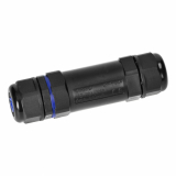 ORNO - Konektor kablowy prosty M25 IP68, 5x6mm2, 450V/30A - OR-AE-13604