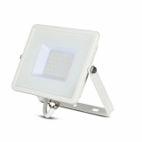 V-TAC -  30W Naświetlacz LED SMD / Chip SAMSUNG / Barwa:6400K / Obudowa: Biała - 405