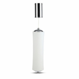 V-TAC - VT-7027 18W Lampa Wisząca LED / Klosz: Mleczny / Ściemniana / Barwa:3000K / Biały - 3980