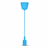 V-TAC - Lampa Wisząca / Trzonek:E27/ Niebieski - 3476
