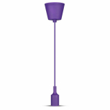 V-TAC - Lampa Wisząca / Trzonek:E27/ Purpurowy - 3483