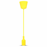 V-TAC - VT-7228 Lampa Wisząca / Trzonek:E27/ Żółty - 3485
