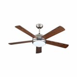 V-TAC - VT-6052-5 Lampa sufitowa LED z wentylatorem / Lumen: 1500 / Ilość ramion: 5 / Sterowanie: Pilot / Silnik: 60W - 7913