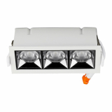 V-TAC - VT-2-12 12W Oprawa wpuszczana reflektor LED / Chip SAMSUNG / Barwa:5700K / Kąt 12' - 973