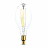 V-TAC - VT-2324 24W LED ED120 Żarówka LED Filament / Klosz Transparentny / Barwa:6400K / Skuteczność: 160lm/W / Trzonek:E27 - 2817