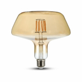 V-TAC - VT-2308 8W T180 Żarówka LED Filament / Klosz Bursztynowy / Barwa:2200K / Trzonek:E27 - 2790
