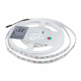V-TAC - Zestaw Taśma LED z zasilaczem i sterownikiem / Barwa: RGB / IP20 / Rolka:5m - 2544