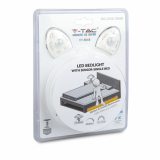 V-TAC - VT-8068 6W 2x Taśma LED z czujnikiem ruchu / Zestaw / Barwa:4500K - 2551