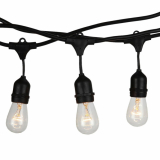 V-TAC - VT-7135 Girlanda 5m / Trzonek: 10xE27 / Czarna - 3698