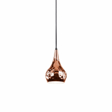V-TAC - VT-8180 Lampa wisząca / Klosz: Miedź z przetłoczeniami / Średnica: 180 - 3708