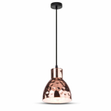 V-TAC - VT-8150 Lampa wisząca / Klosz: Miedź z przetłoczeniami / Średnica: 150 - 3713