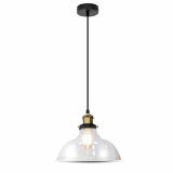 V-TAC - VT-7210 Lampa wisząca / Klosz: Transparentny - 3730