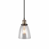 V-TAC - VT-7140 Lampa wisząca / Klosz: Transparentne szkło - 3735