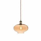 V-TAC - VT-7290Lampa wisząca / Klosz: Bursztynowy - 3741