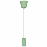 V-TAC - VT-7668 Lampa Wisząca / Trzonek:E27 / Gips / Zielony - 3742