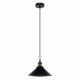 V-TAC - VT-7424 Lampa wisząca / Retro / Czarna - 3753