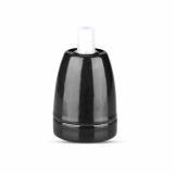V-TAC - VT-799 Oprawka porcelanowa / Trzonek:E27 / Czarny - 3796