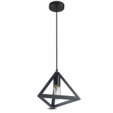 V-TAC - VT-7141 Lampa wisząca / Czarny  - 3832