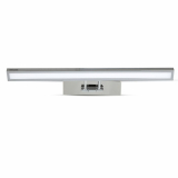V-TAC - VT-7009CH 8W Kinkiet LED prostokąt / Lustra - obrazy / Chrom / Barwa: 4000K - 3900