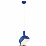 V-TAC - VT-7100 Lampa Wisząca / Regulowany kąt / Klosz: Aluminium / Trzonek:E14/ Niebieski - 3925