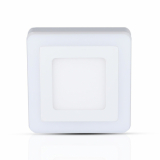 V-TAC - VT-809 8W Panel LED / Barwa:4000K / Kwadratowa - 4923