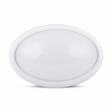 V-TAC - VT-8016 12W Plafon Owalny / IP54 / Barwa:6400K / Obudowa: Biała - 5053