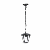 V-TAC - VT-735 Lampa zwieszana ogrodowa /Okienka: 4x / Obudowa: Czarna - 7058