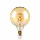 V-TAC - VT-2085 5W G125 Żarówka LED Filament Globe / Barwa:2200K / Klosz: Bursztynowy / Trzonek: E27 - 7216