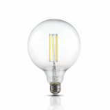V-TAC - VT-2143 12.5W G125 Żarówka LED Filament / Klosz Transparentny / BARWA:4000K / Trzonek:E27 - 7454