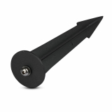 V-TAC - VT-855 Uchwyt wbijany SPIKE / Obudowa:Czarny / Wymiary:60 x 265 - 7538